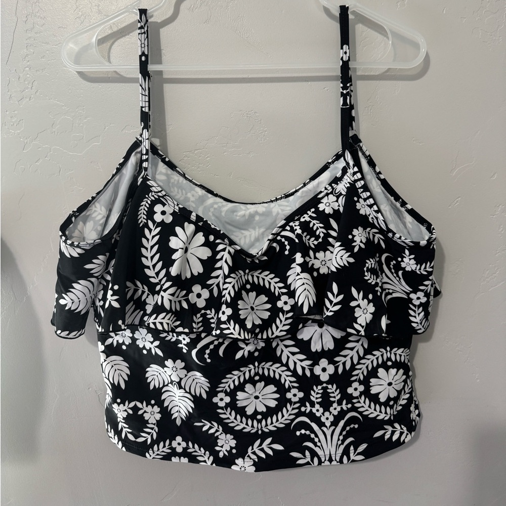 Off Shoulder Swim Top